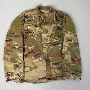 US Army OCP Multicam FR Combat Uniform Coat Small Regular Permethrin ACU